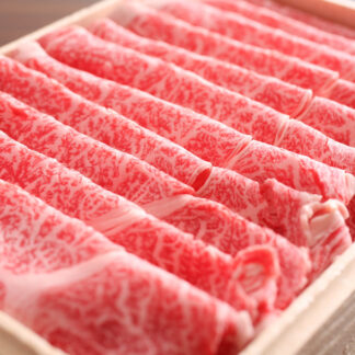 A5等級 飛騨牛焼肉肩ロースしゃぶしゃぶ400g